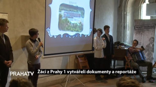 Žáci z Prahy 1 vytvářeli dokumenty a reportáže