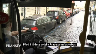 Před 110 lety vyjel v Praze první autobus