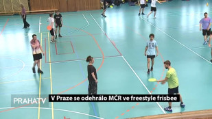 V Praze se odehrálo MČR ve freestyle frisbee