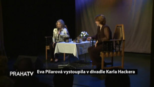 Eva Pilarová vystoupila v divadle Karla Hackera 