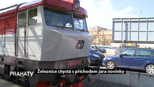 Železnice chystá novinky s příchodem jara