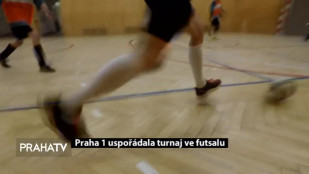 Praha 1 uspořádala turnaj ve futsalu