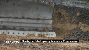 Chystají se četné opravy železnic v Praze a okolí