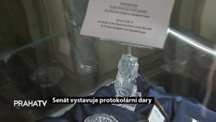 Senát vystavuje protokolární dary