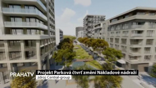 Projekt Parková čtvrť změní nákladové nádraží 