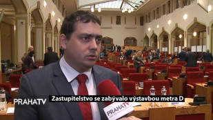 Zastupitelstvo se zabývalo výstavbou metra D