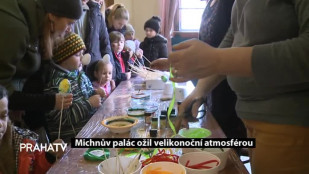 Michnův palác ožil velikonoční atmosférou