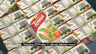 Všechny ZŠ Prahy 11 dávají žákům ovoce