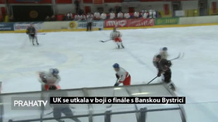 UK se utkala v boji o finále s Banskou Bystricí