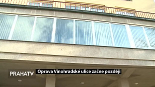 Oprava Vinohradské ulice začne později