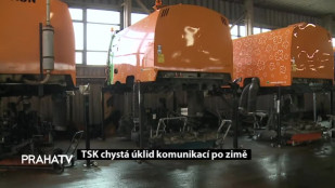 TSK chystá úklid komunikací po zimě