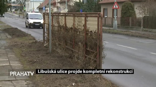 Libušská ulice projde kompletní rekonstrukcí