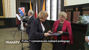 Praha 1 vyznamenala nejlepší pedagogy