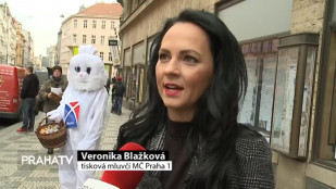 Symbolický zajíček připomínal velikonoce