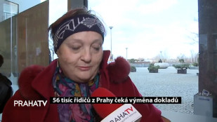56 tisíc řidičů z Prahy čeká výměna dokladů