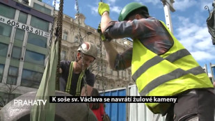K soše sv. Václava se navrátí žulové kameny