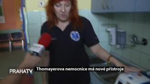 Thomayerova nemocnice má nové přístroje 