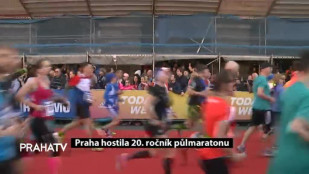 Praha hostila 20. ročník půlmaratonu