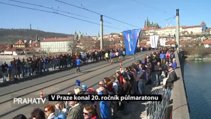 V metropoli se konal 20. ročník půlmaratonu