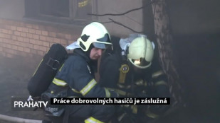 Práce dobrovolných hasičů je záslužná