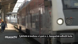Cyklisté si mohou v Lysé n. L. bezpečně odložit kola