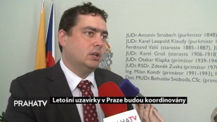 Letošní uzavírky v Praze budou koordinovány