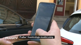 Praha 1 kontroluje modré zóny