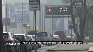Praha chce mít smogovou studii proveditelnosti