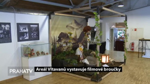 Areál Vltavanů vystavuje filmové broučky