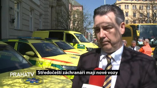 Středočeští záchranáři mají nové vozy 