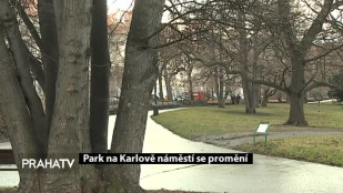 Park na Karlově náměstí se promění 