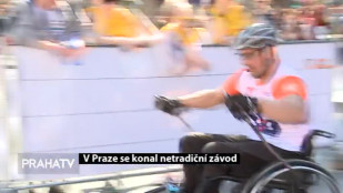 V Praze se konal netradiční závod