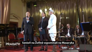 Senioři na Žofíně vzpomínali na Masaryka