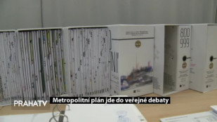 Metropolitní plán jde do veřejné debaty