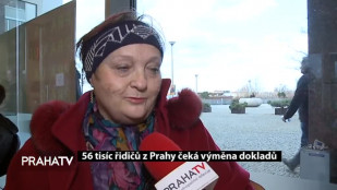 56 tisíc řidičů z Prahy čeká výměna dokladů