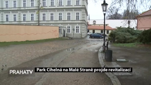 Park Cihelná na Malé Straně projde revitalizací