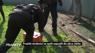 Pražští strážníci se opět zapojili do akce Jehla