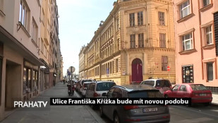 Ulice Františka Křížka bude mít novou podobu