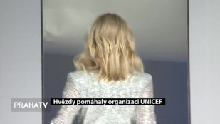 Hvězdy pomáhaly organizaci UNICEF 