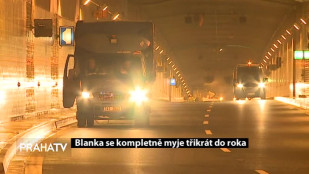 Blanka se kompletně myje třikrát do roka