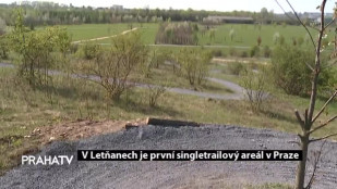 V Letňanech je první singletrailový areál v Praze