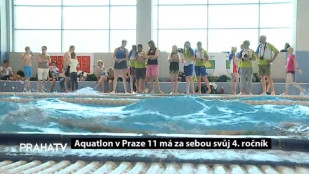 Aquatlon v Praze 11 má za sebou svůj 4. ročník