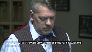 Mistrovství ČR v kulečníku se konalo na Žižkověb