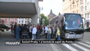 Senioři Prahy 1 si tentokrát zajeli do Polska