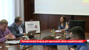 Středočeský kraj je při opravách silnic nejaktivnější