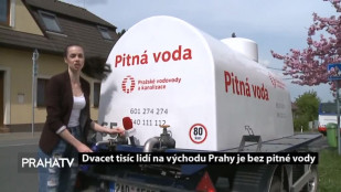 Dvacet tisíc lidí na východu Prahy je bez pitné vody