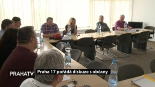 Praha 17 pořádá diskuze s občany