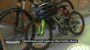 Cyklohráček jezdí nejen na Okoř každý víkend