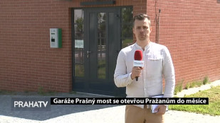 Garáže Prašný most se otevřou Pražanům do měsíce