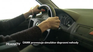 ÚAMK provozuje simulátor dopravní nehody